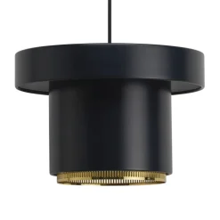 Artek A201 pendant, black - brass