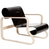 Artek Aalto Armchair 41 "Paimio", black
