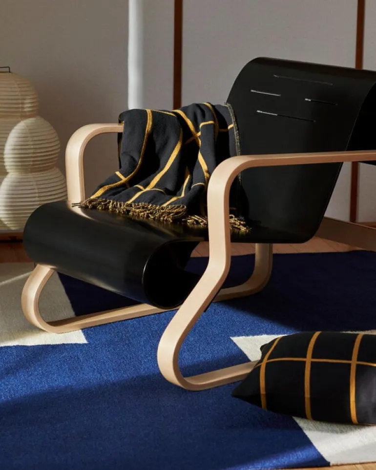 Artek Aalto Armchair 41 "Paimio", black