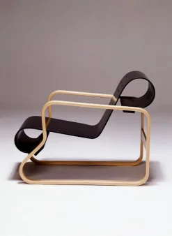 Artek Aalto Armchair 41 "Paimio", black