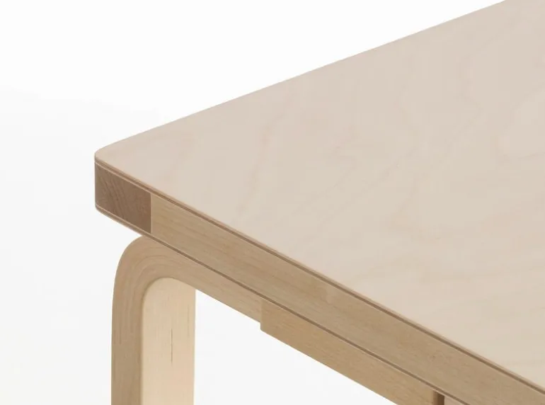 Artek Aalto bench 153A, solid seat, birch