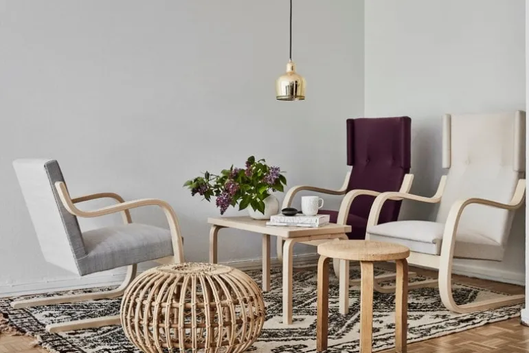 Artek Aalto bench 153B, birch