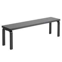 Artek Aalto bench 168B, black