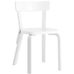 Artek Aalto chair 69, all white