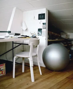 Artek Aalto chair 69, all white