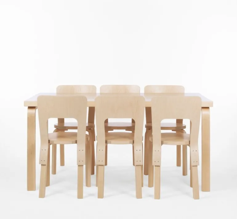 Artek Aalto chair 66, birch
