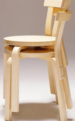 Artek Aalto chair 68, birch