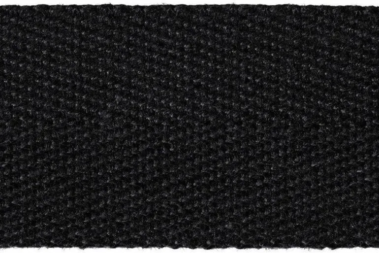 Artek Aalto chair 611, black - black webbing