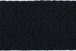 Artek Aalto chair 611, black - black/blue webbing
