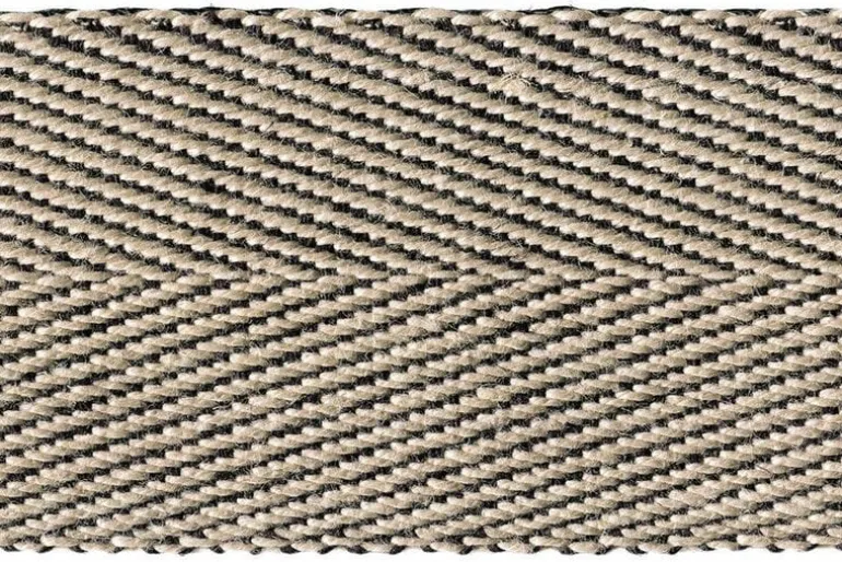 Artek Aalto chair 611, black - natural/black webbing