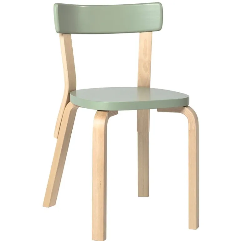 Artek Aalto chair 69, green