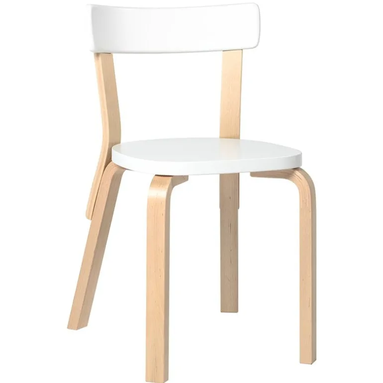Artek Aalto chair 69, white