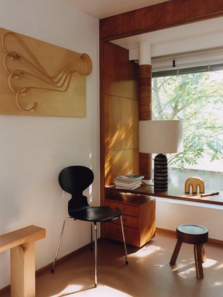 Artek Aalto experimental wood relief, birch