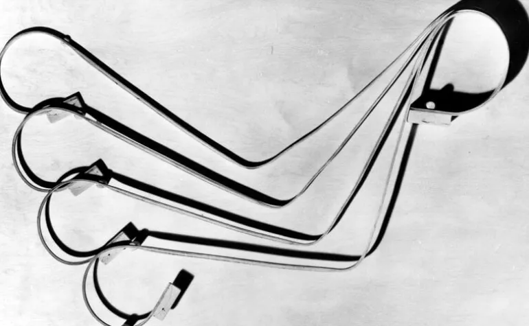 Artek Aalto experimental wood relief, birch