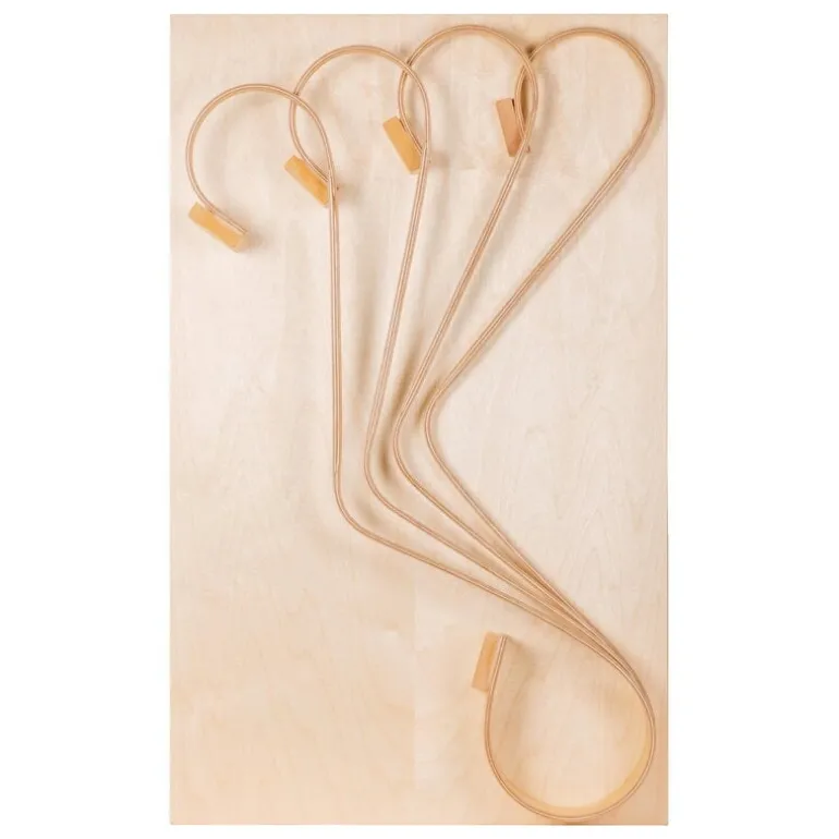 Artek Aalto experimental wood relief, birch