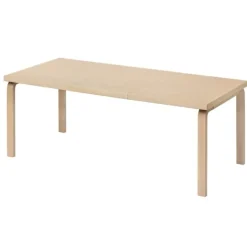 Artek Aalto extendable table 97, birch