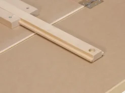 Artek Aalto foldable table DL81C, birch - black linoleum