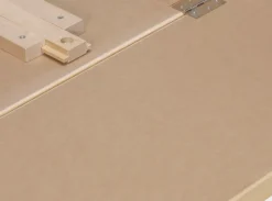 Artek Aalto foldable table DL81C, birch - pistachio/olive linoleum