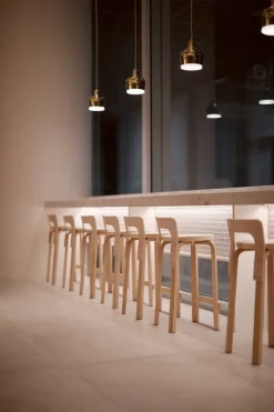 Artek Aalto high chair K65, birch