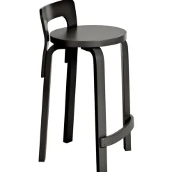Artek Aalto high chair K65, black