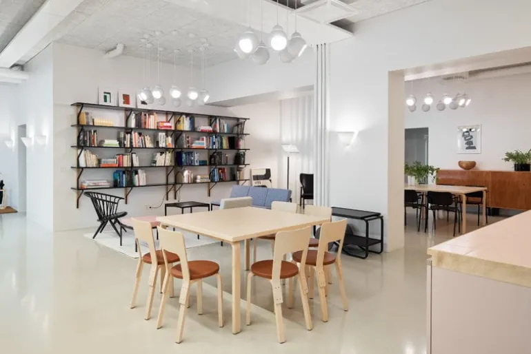 Artek Aalto pendant A338 "Bilberry", white