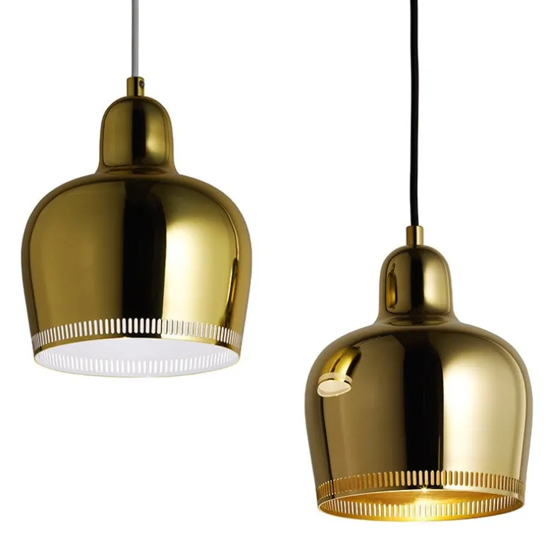 Artek Aalto pendant A330S "Golden Bell", brass