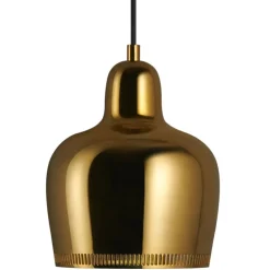 Artek Aalto pendant A330S "Golden Bell Savoy", brass