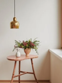 Artek Aalto pendant A330S "Golden Bell Savoy", brass