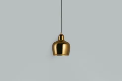 Artek Aalto pendant A330S "Golden Bell Savoy", brass