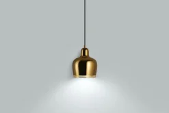 Artek Aalto pendant A330S "Golden Bell Savoy", brass