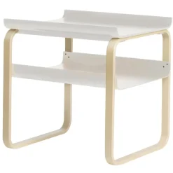 Artek Aalto side table 915, white - birch
