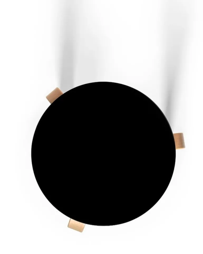 Artek Aalto stool 60, black - birch