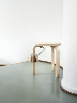 Artek Aalto stool 60, wild birch