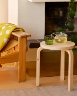 Artek Aalto stool 60, wild birch