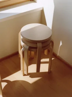 Artek Aalto stool 60, wild birch