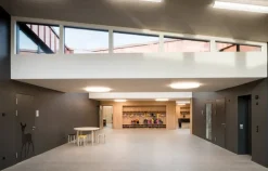 Artek Aalto stool E60, blue - birch