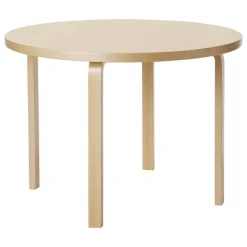 Artek Aalto table 90A, birch