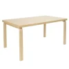Artek Aalto table 82A, birch
