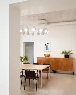 Artek Aalto table 81B, birch - white laminate