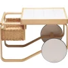 Artek Aalto tea trolley 900, white