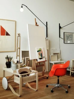 Artek Aalto tea trolley 900, white