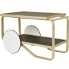 Artek Aalto tea trolley 901, black - birch