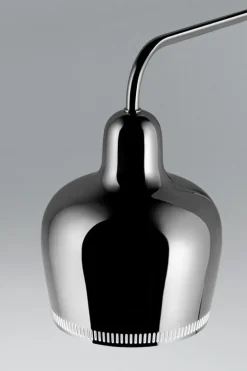 Artek Aalto wall lamp A330S "Golden Bell", chrome
