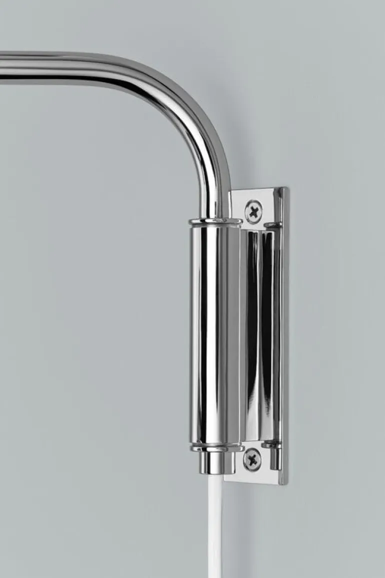 Artek Aalto wall lamp A330S "Golden Bell", chrome