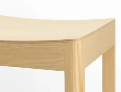 Artek Atelier bar stool, 65 cm, lacquered ash