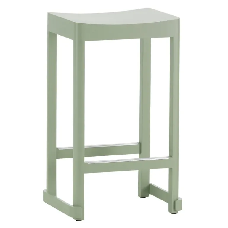 Artek Atelier bar stool, 65 cm, green