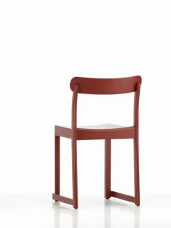 Artek Atelier chair, dark red
