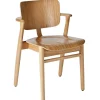 Artek Domus chair, lacquered oak