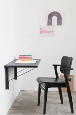 Artek Domus chair, walnut stain