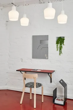 Artek Kaari wall console REB 006, blue - red - black